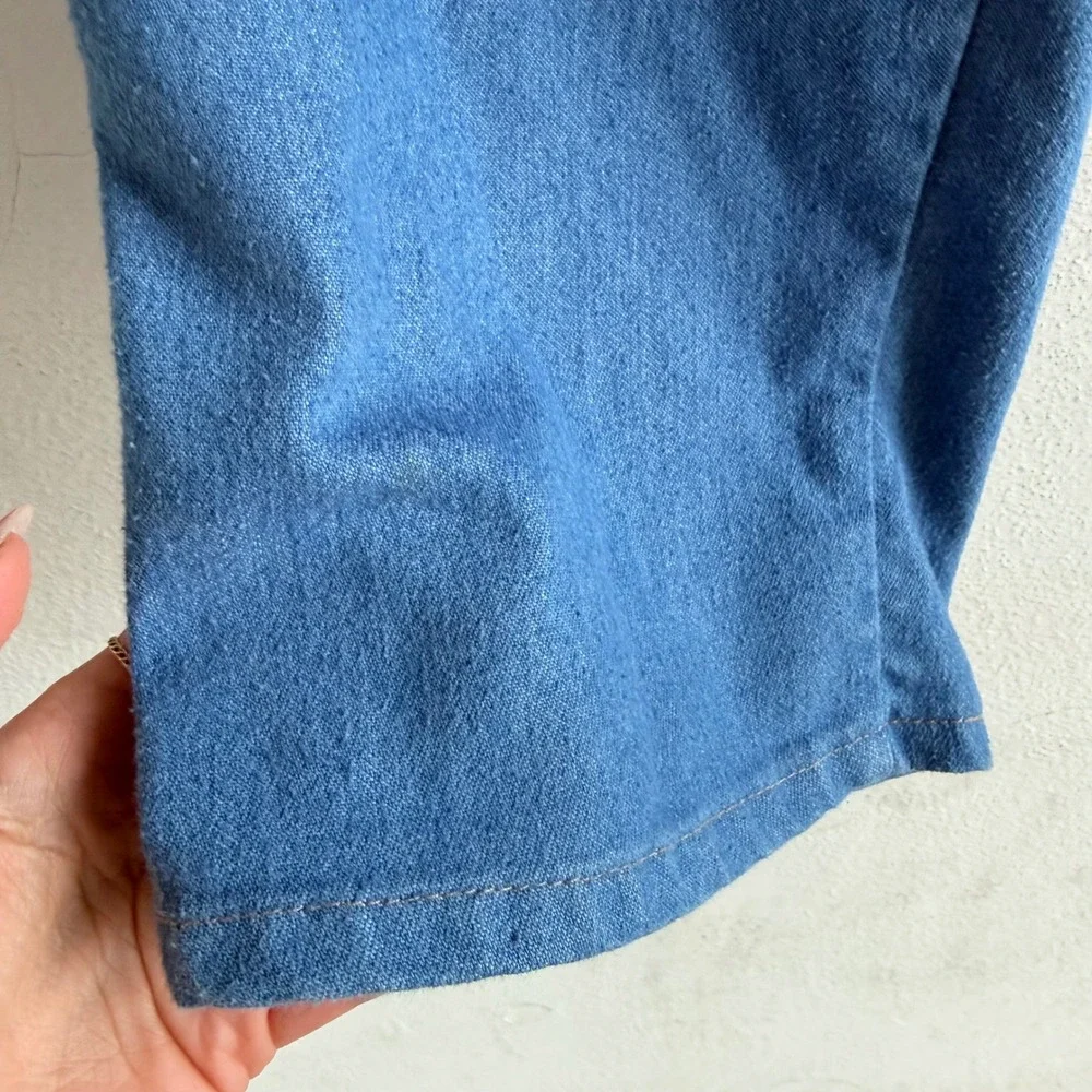 Vtg 70s Wrangler Jeans Western Rancher Pants Made in USA Blue Trousers 36 x‎ 29
